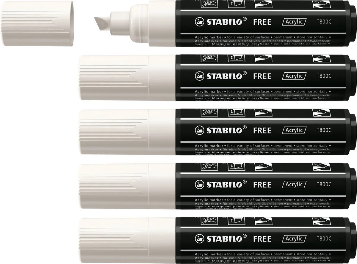 STABILO FREE T800C Acryl Marker