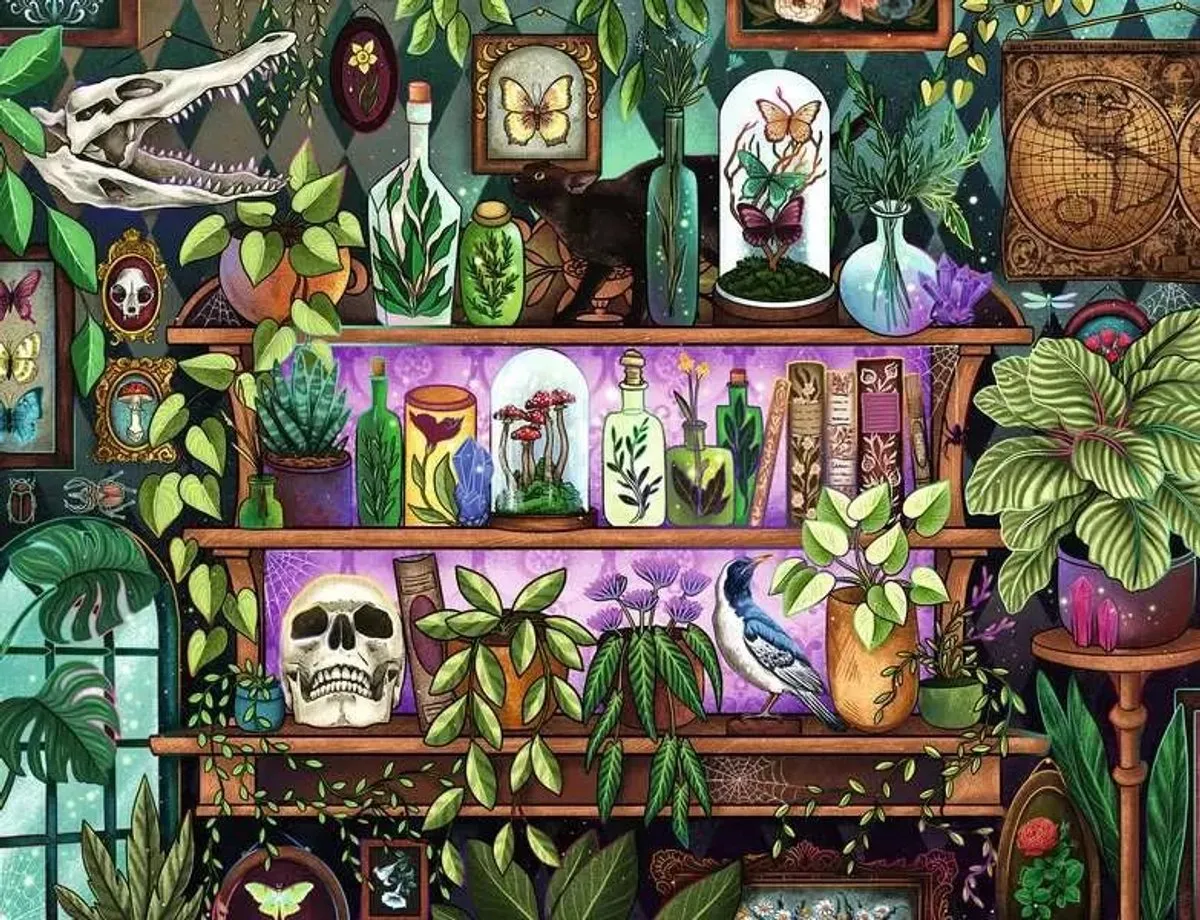 Ravensburger Botanic Fantasy Puzzel 2000 Stuks - Meerkleurig
