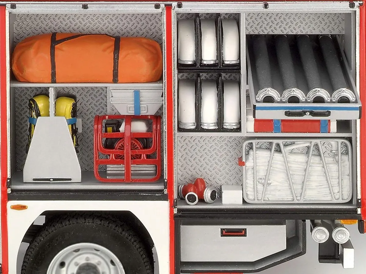 Revell 07452 Schlingmann HLF 20 VARUS Fire Truck Modelbouwpakket 1:24 - Multi