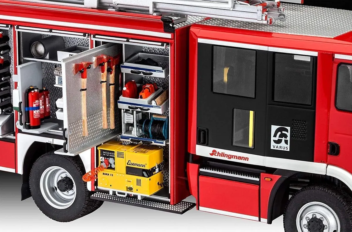 Revell 07452 Schlingmann HLF 20 VARUS Fire Truck Modelbouwpakket 1:24 - Multi