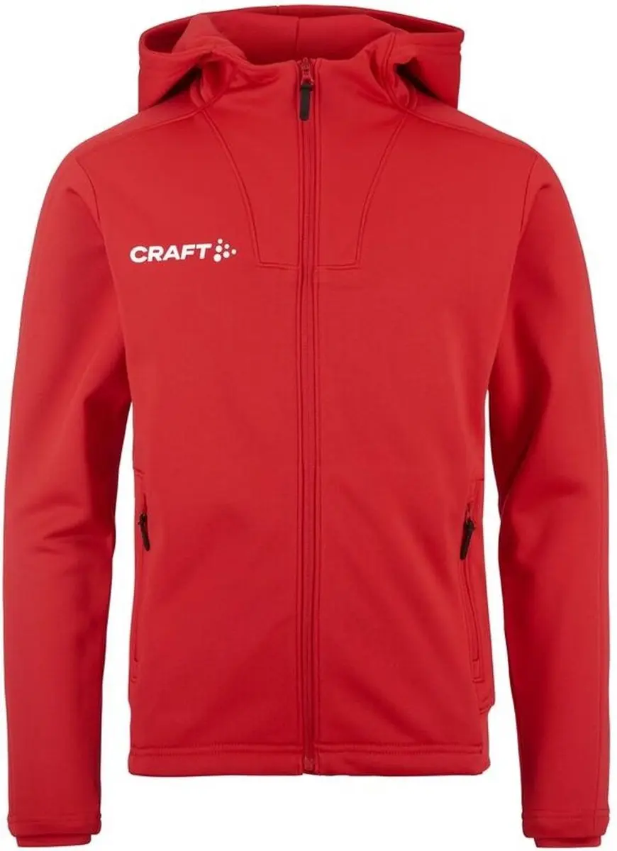 Craft kinderjack met capuchon Evolve 2.0 Brushed Jacket JR 1916043
