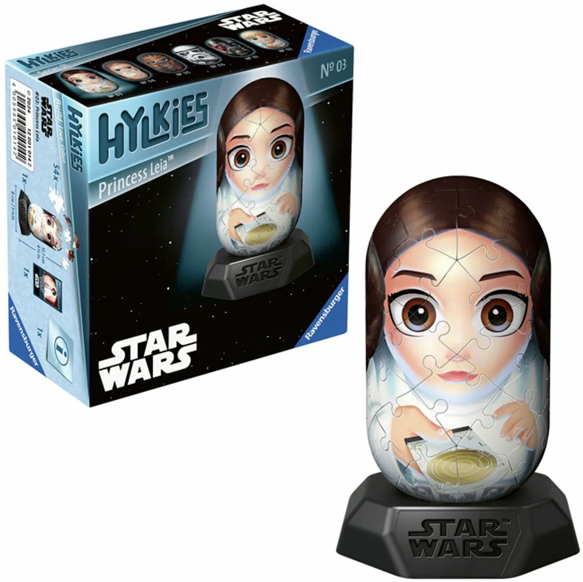 Ravensburger Hylkies Star Wars Princess Leia Capsule Figuur