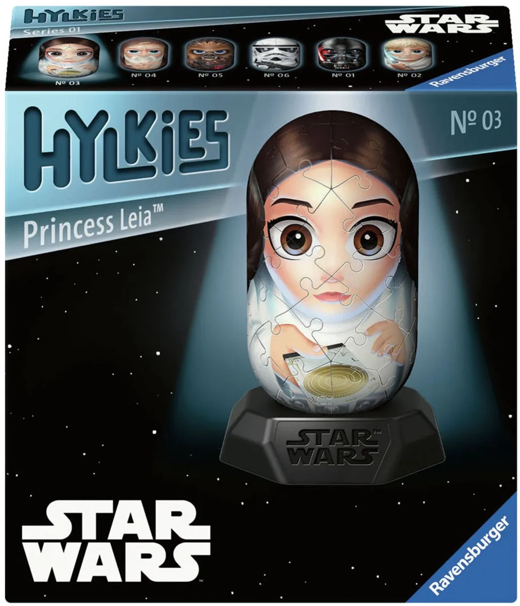 Ravensburger Hylkies Star Wars Princess Leia Capsule Figuur