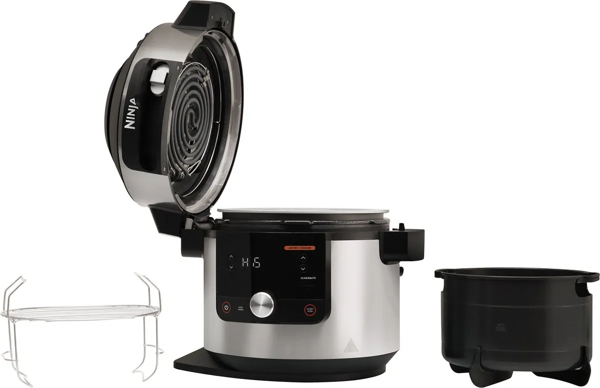 Ninja Foodi OL650EU Multicooker 7,5L - 12 Kookfuncties - Zilver/Zwart - afbeelding 6 van 6