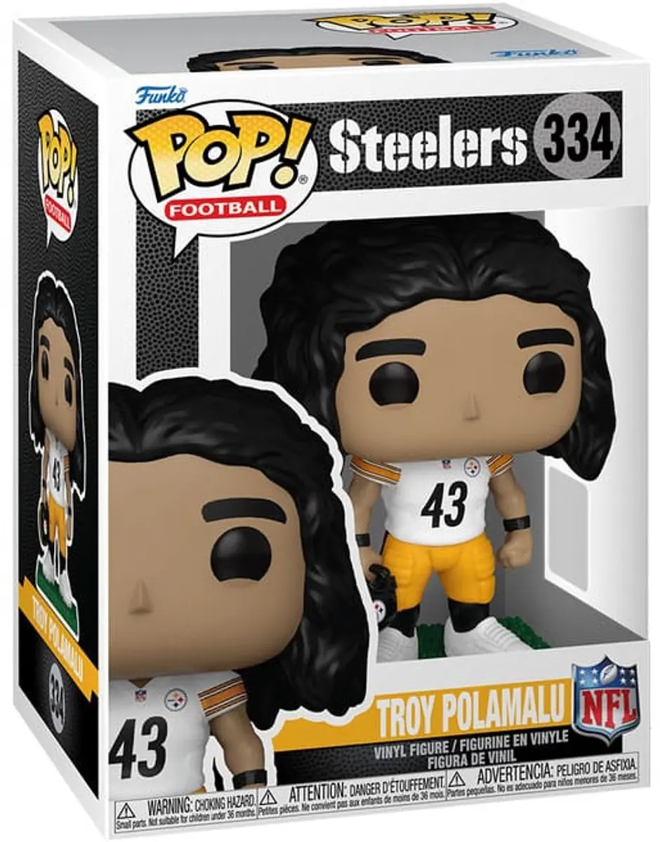 Funko NFL Legends POP! Troy Polamalu - FK86388 - afbeelding 2 van 2