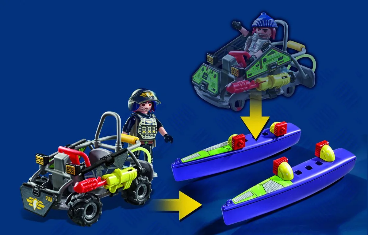 Playmobil City Action SE Multiterreinwagen 71147 - Meerkleurig