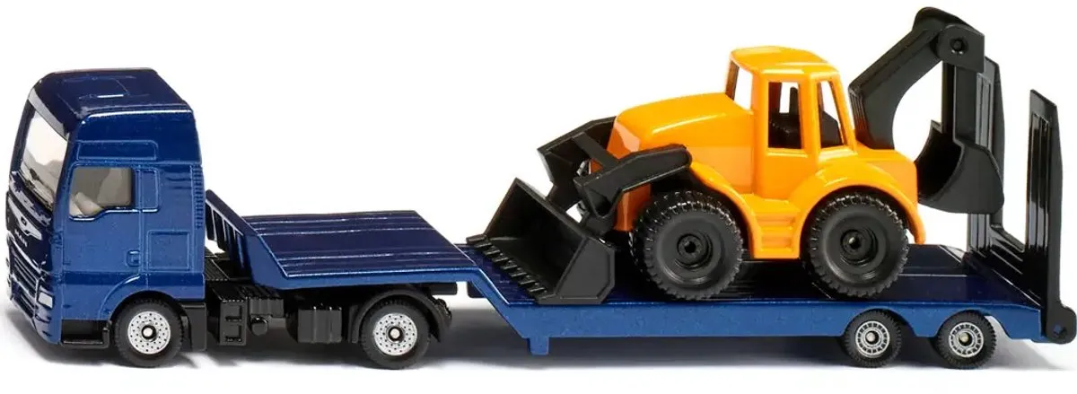 SIKU 1761 MAN Vrachtwagen Graafmachine 1:87 - Multicolor