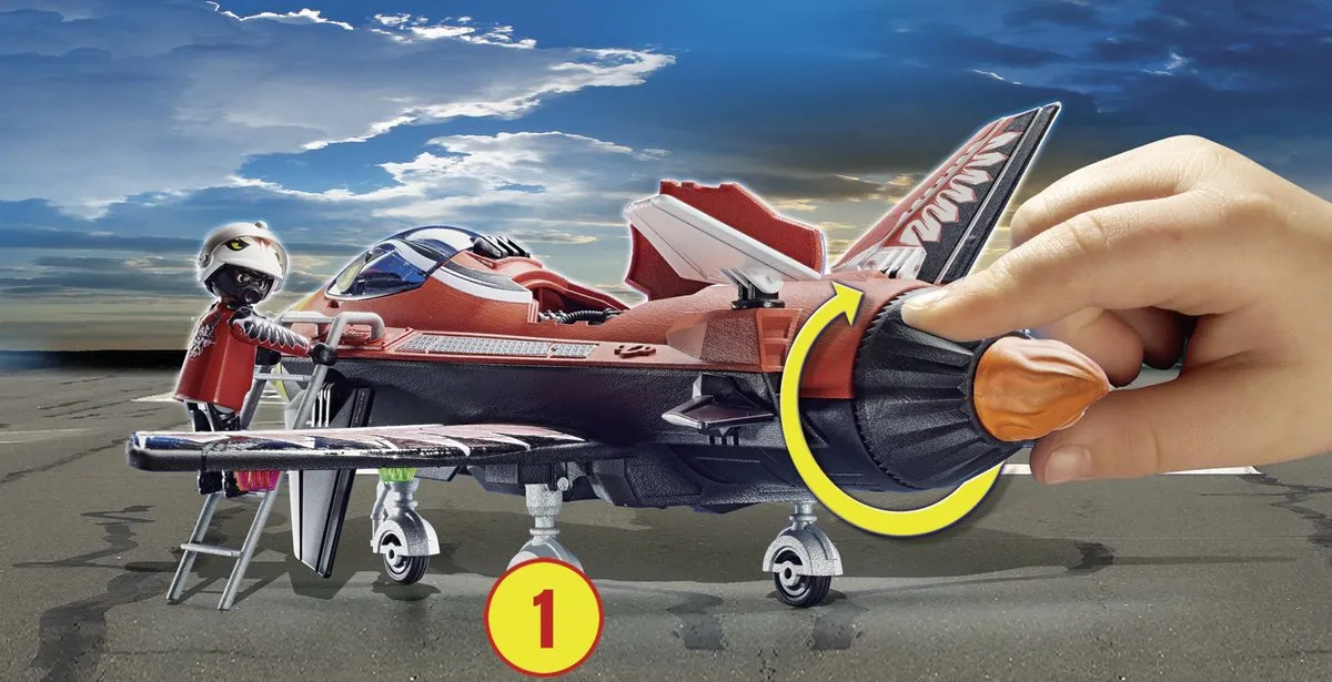 Playmobil Air Stuntshow Jet Eagle 70832 - afbeelding 6 van 6