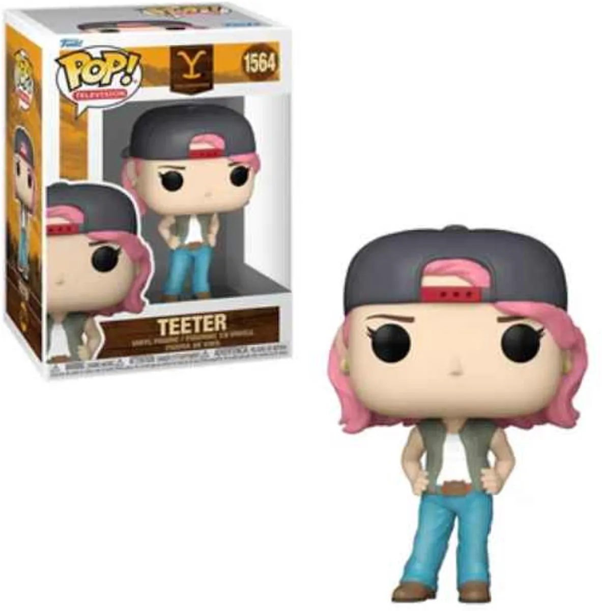 Funko Pop! Television Yellowstone Teeter #1564 - Multicolor