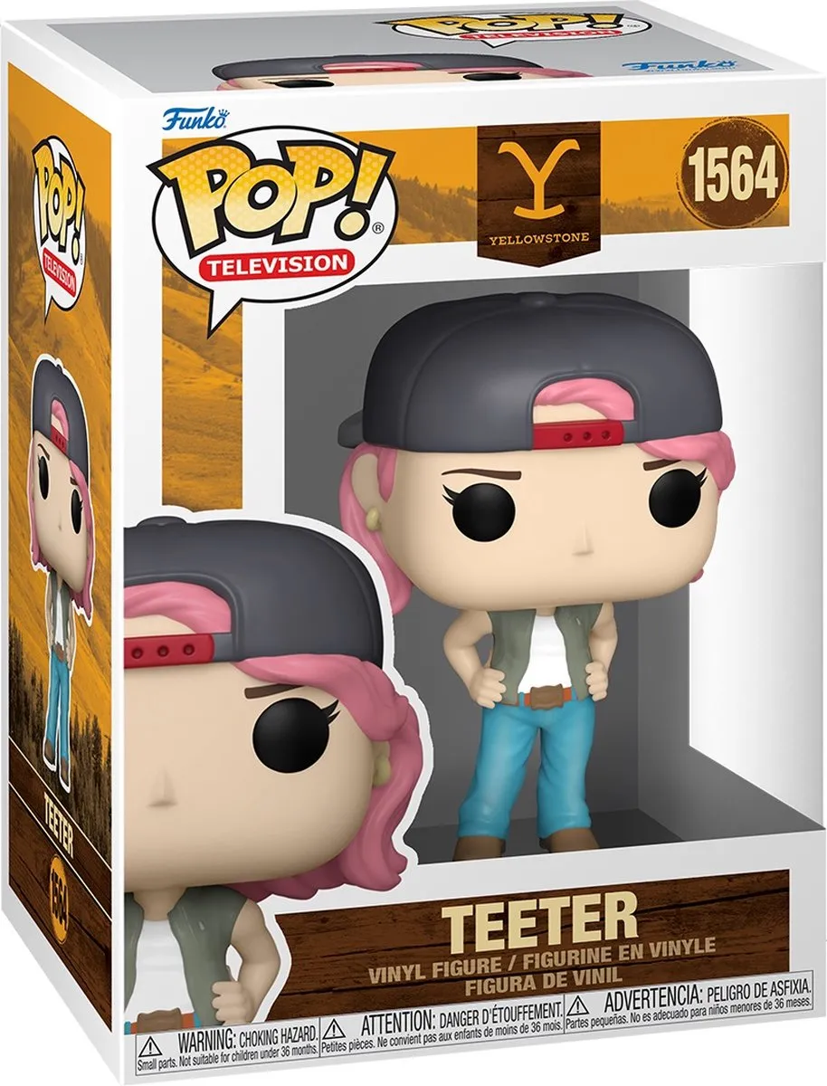 Funko Pop! Television Yellowstone Teeter #1564 - Multicolor