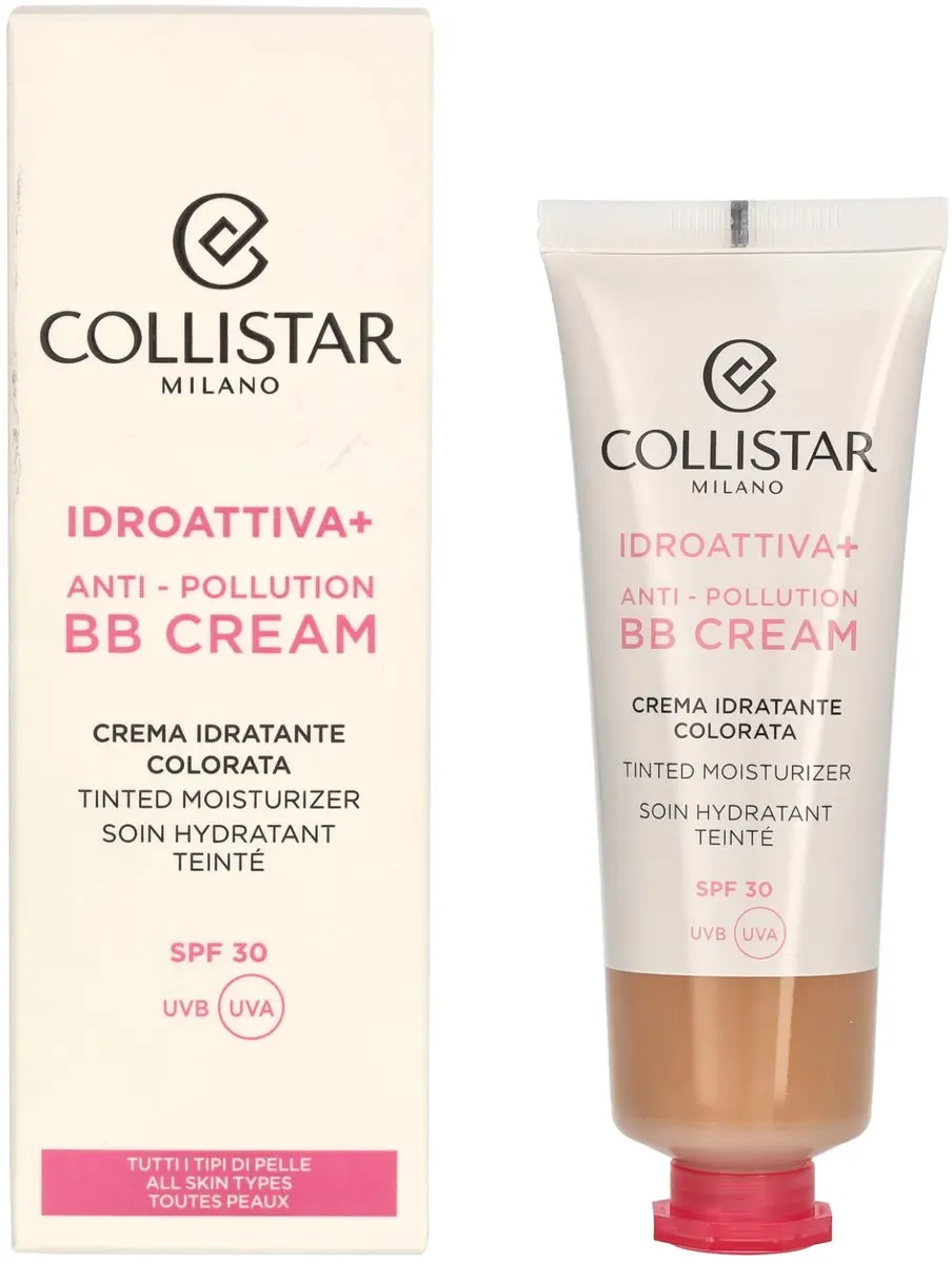 Collistar Idroattiva+ Anti-Pollution BB Cream 50ml - 3 Deep - afbeelding 6 van 6