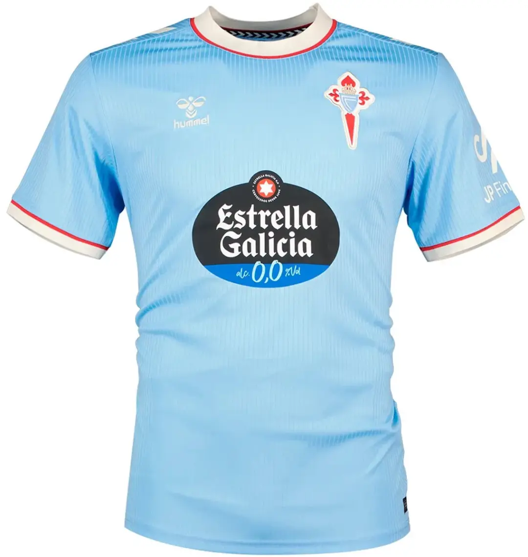 Hummel Rc Celta De Vigo 26/27 Thuis T-shirt Met Korte Mouwen Blauw L Man