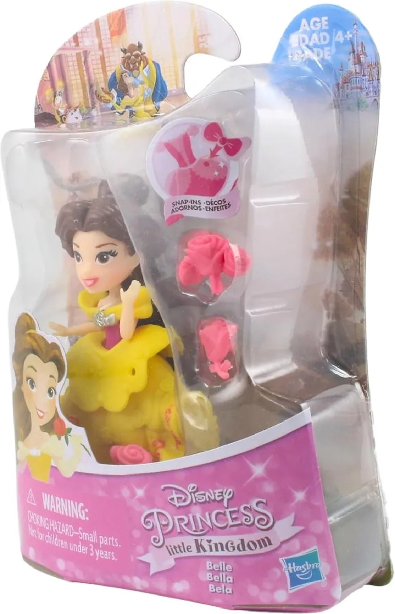 Hasbro Disney Princess Little Kingdom Belle Figuur 8cm - Divers