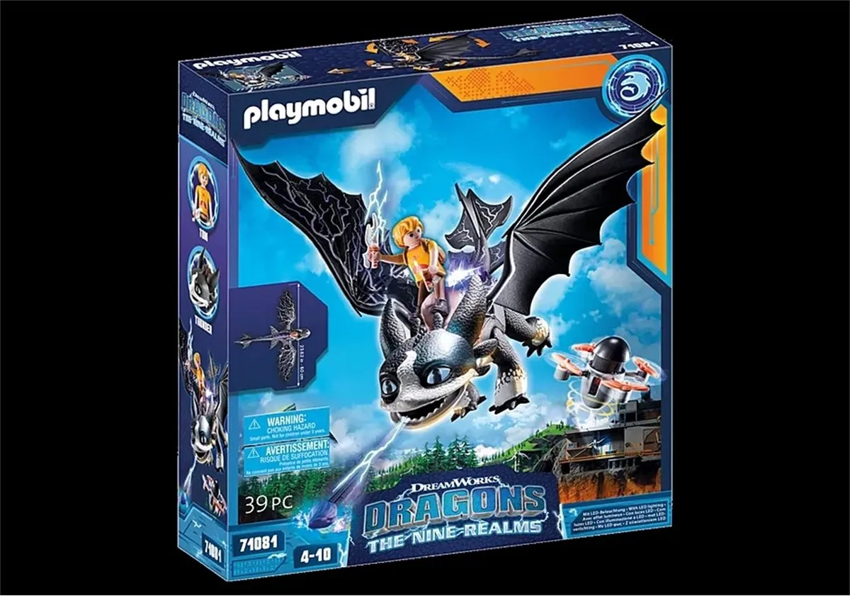 Playmobil Dragons: The Nine Realms Thunder & Tom 71081