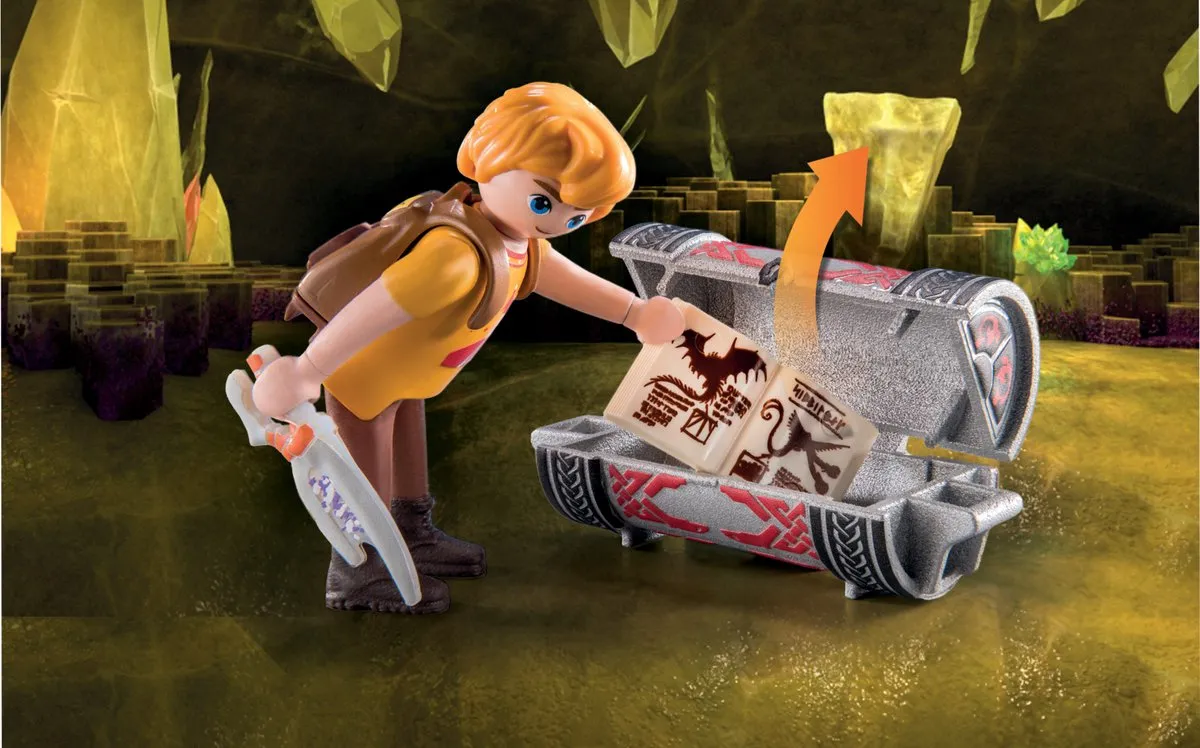 Playmobil Dragons: The Nine Realms Thunder & Tom 71081 - Multicolor