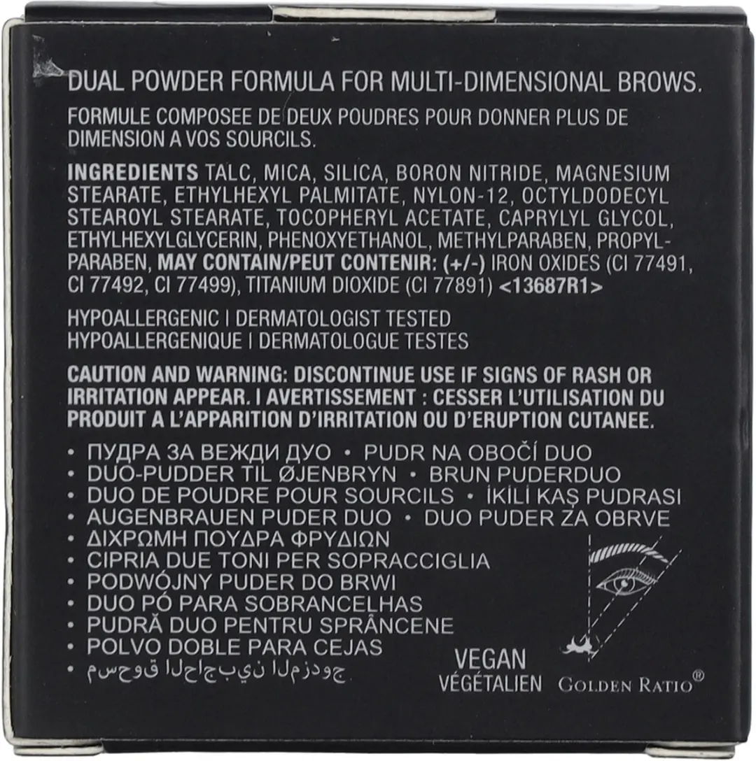 Anastasia Brow Powder Duo Medium Brown - 1.6ml - afbeelding 6 van 6