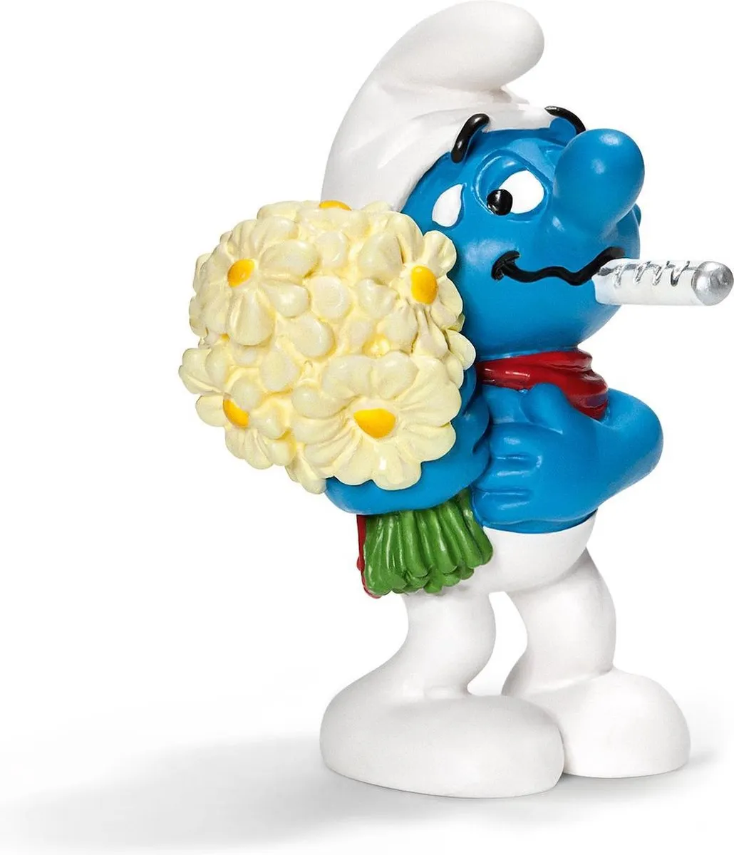 Schleich Smurfen Wordt Snel Beter Smurf - Blauw
