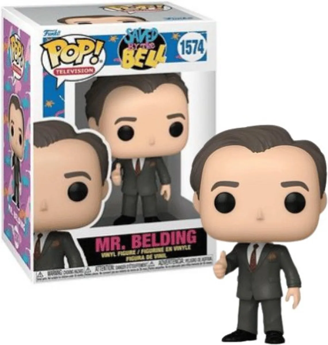 Funko Pop! Saved by the Bell Mr. Belding #1574