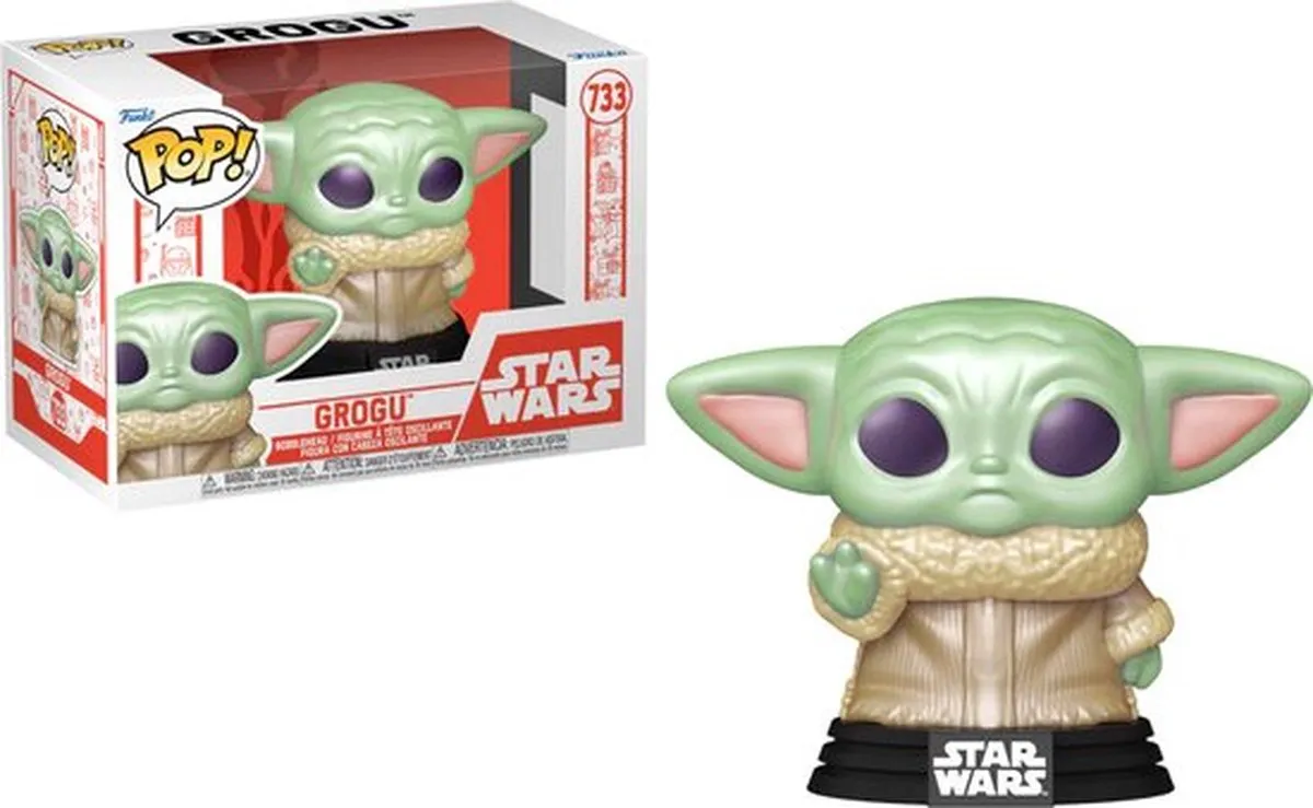 Funko Pop Star Wars Holiday Grogu #733 - Mandalorian
