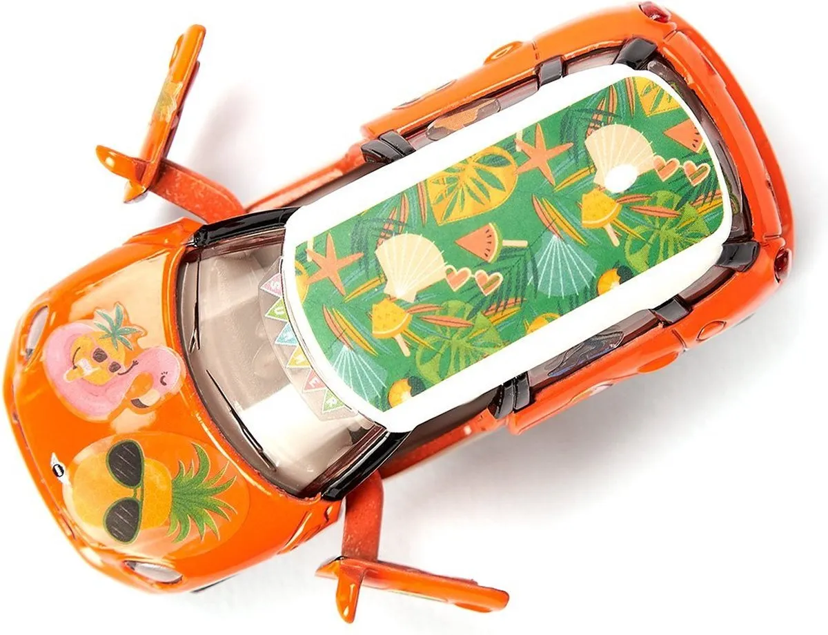 SIKU 6507 Mini Countryman Style My Siku Knutselset - Oranje