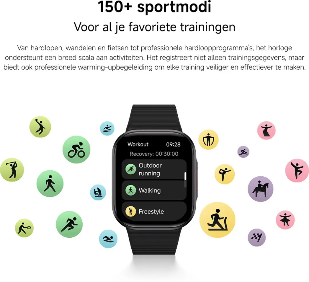 Xiaomi Redmi Watch 6 Lite 1,96" AMOLED - 150+ Sportmodi - Steel Gray