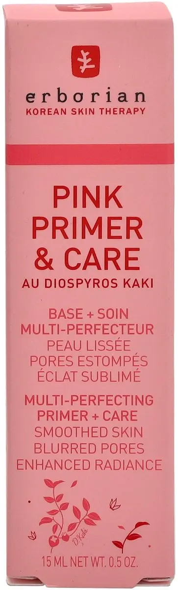 Erborian Pink Primer & Care Make-upbasis 15ml - afbeelding 6 van 6
