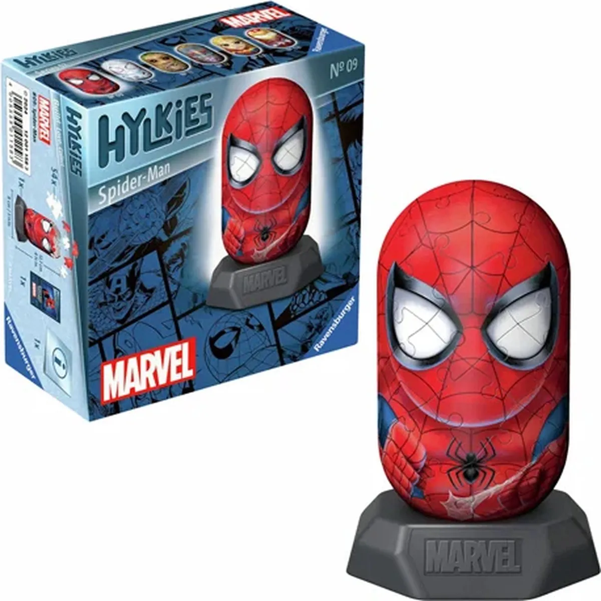 Ravensburger Hylkies Marvel Spider-Man Capsule Figuur - 54 Stuks