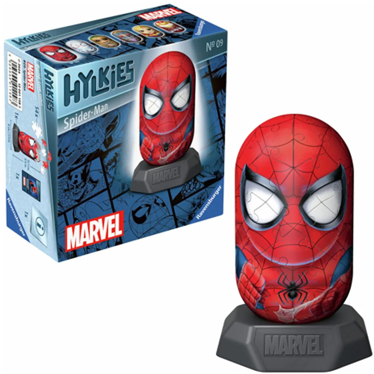 Ravensburger Hylkies Marvel Spider-Man Capsule Figuur - 54 Stuks