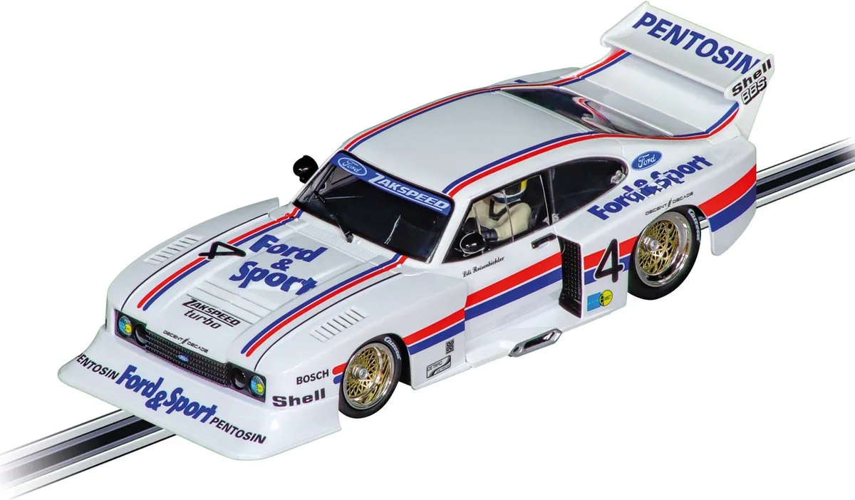 Carrera Digital 124 Ford Capri Zakspeed Turbo Lili Reisenbichler No.4
