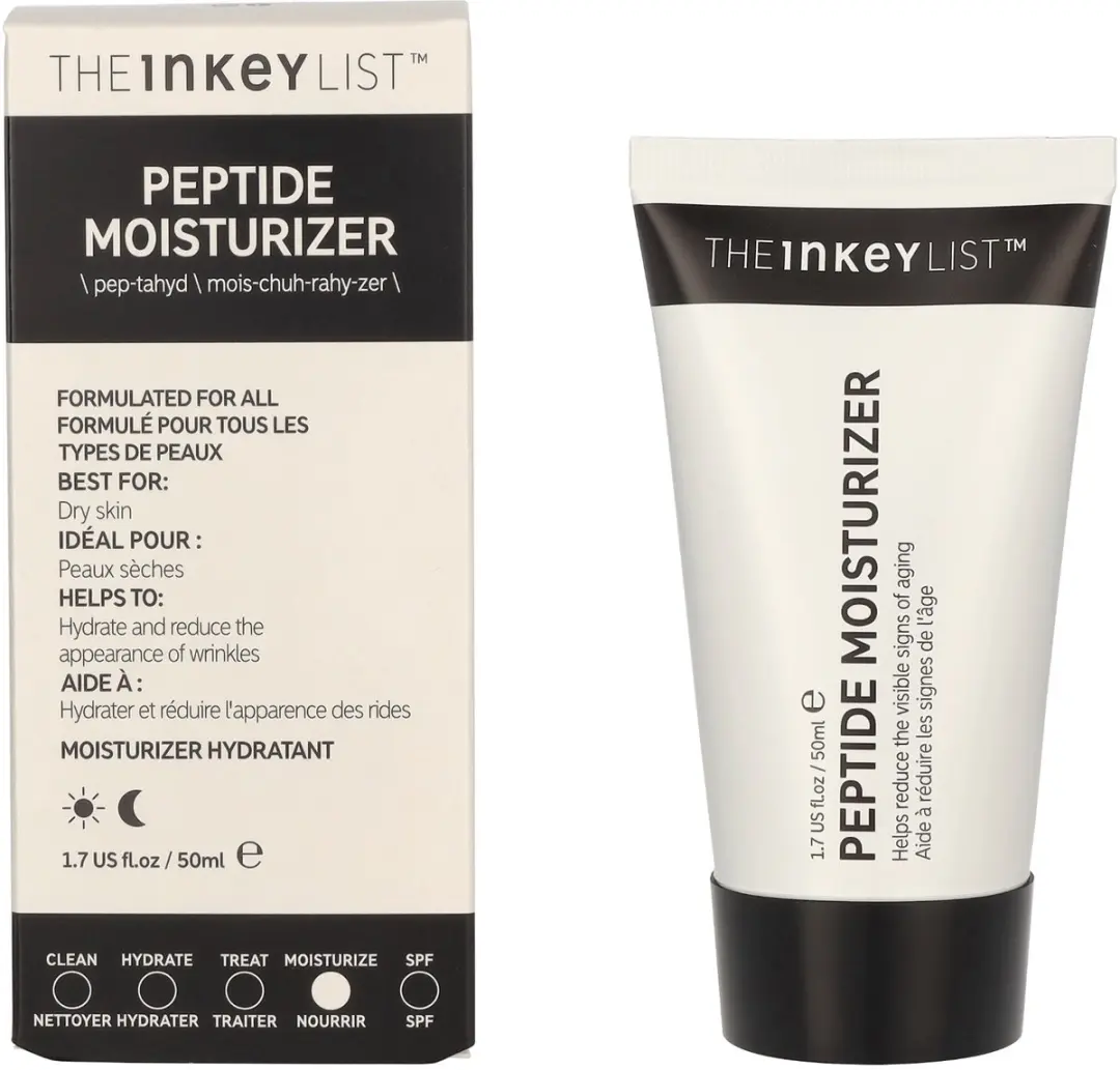 The Inkey List Peptide Moisturizer 50ml - afbeelding 2 van 4