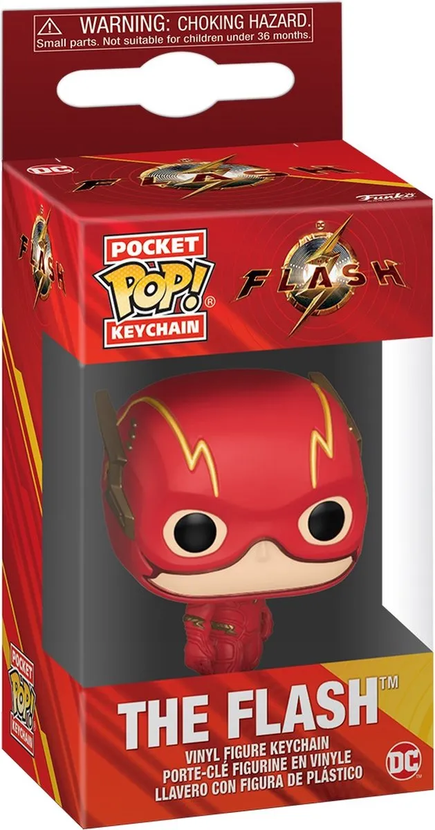 Funko Pop! Keychain The Flash - Veelkleurig