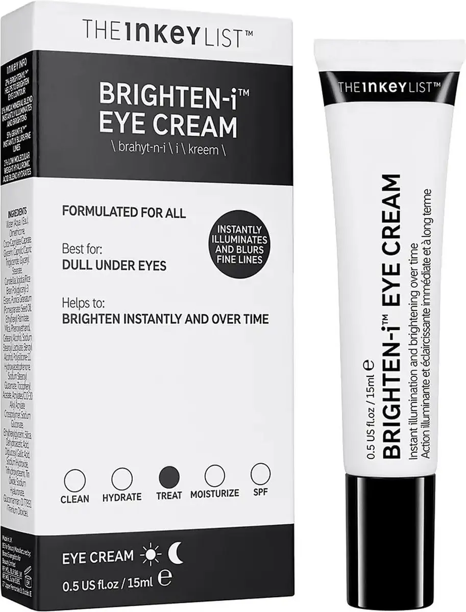 The Inkey List Brighten-i Oogcrème 15ml