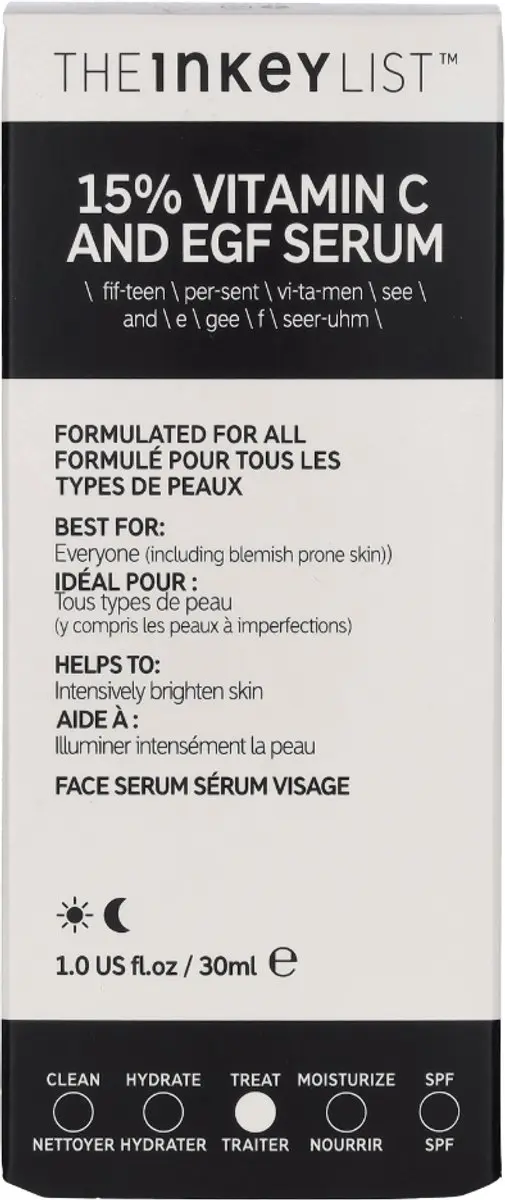 The Inkey List Vitamin C & EGF Serum 30ml - afbeelding 6 van 6