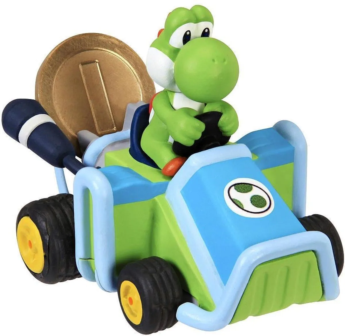 Nintendo Super Mario Coin Racers Wave 1 Yoshi - Multicolor