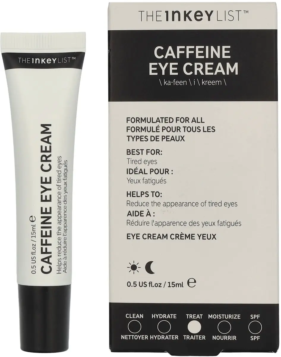 The Inkey List Caffeine Eye Cream 15ml - afbeelding 4 van 6