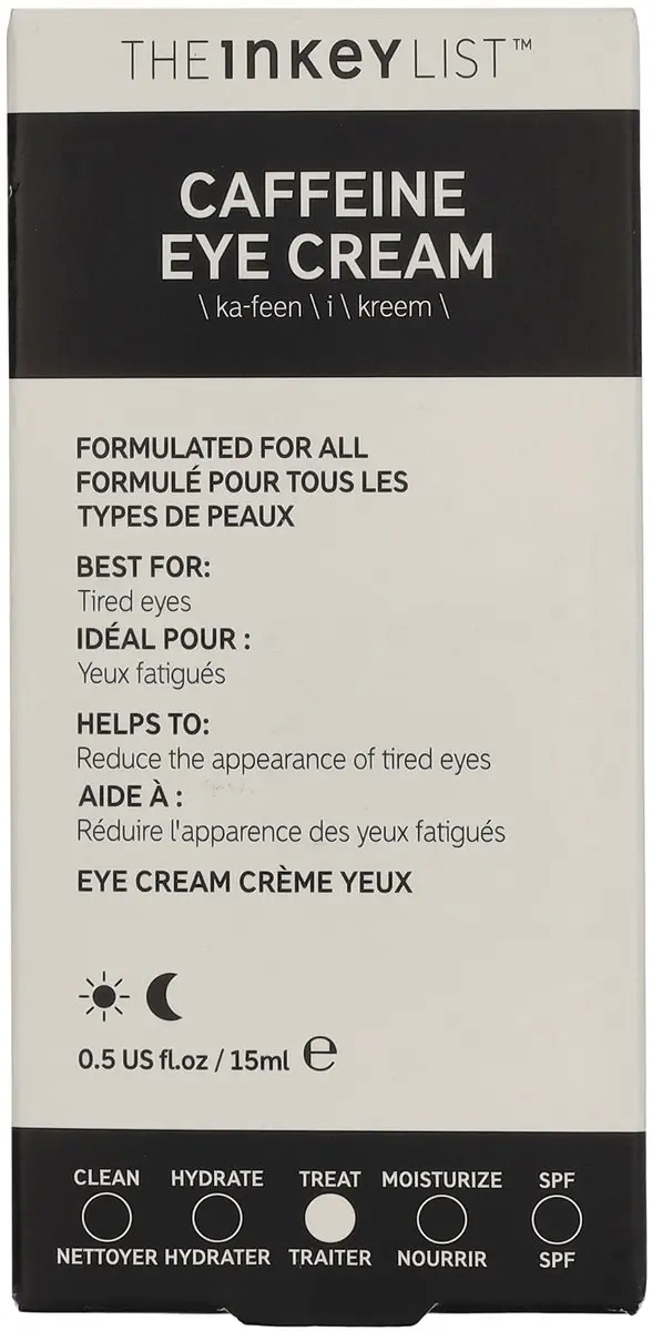 The Inkey List Caffeine Eye Cream 15ml - afbeelding 2 van 6