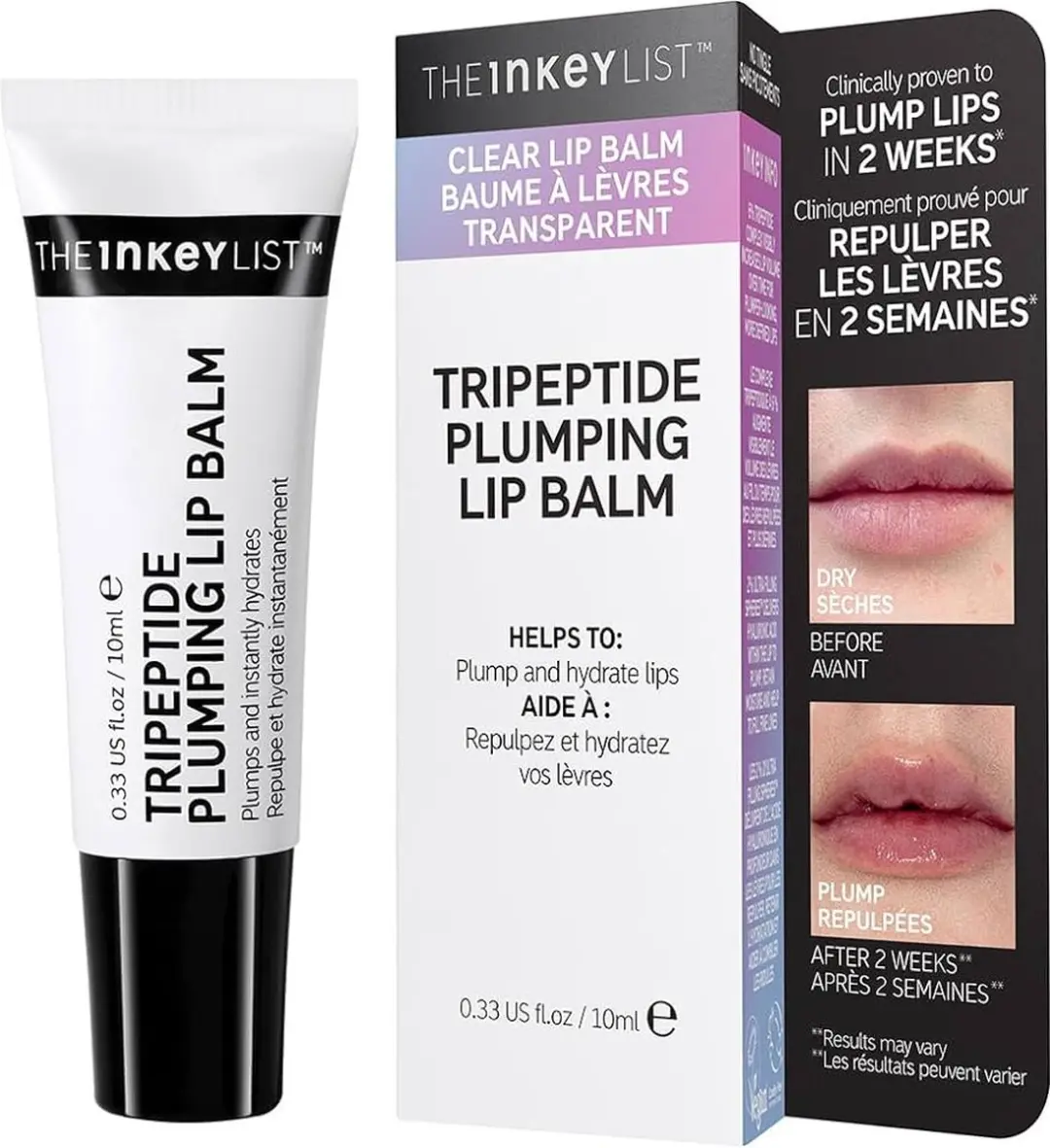 The Inkey List Tripeptide plumping lip balm