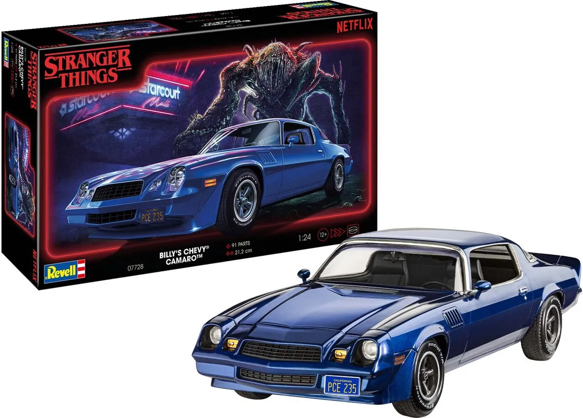Revell 07728 Stranger Things Billy Chevrolet Camaro