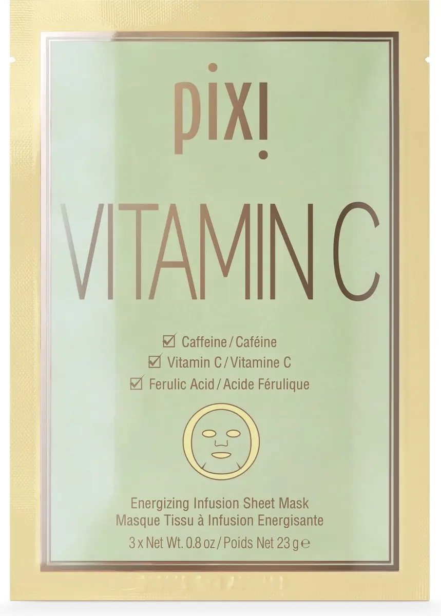 Pixi Vitamin C Energizing Infusion Sheet Mask