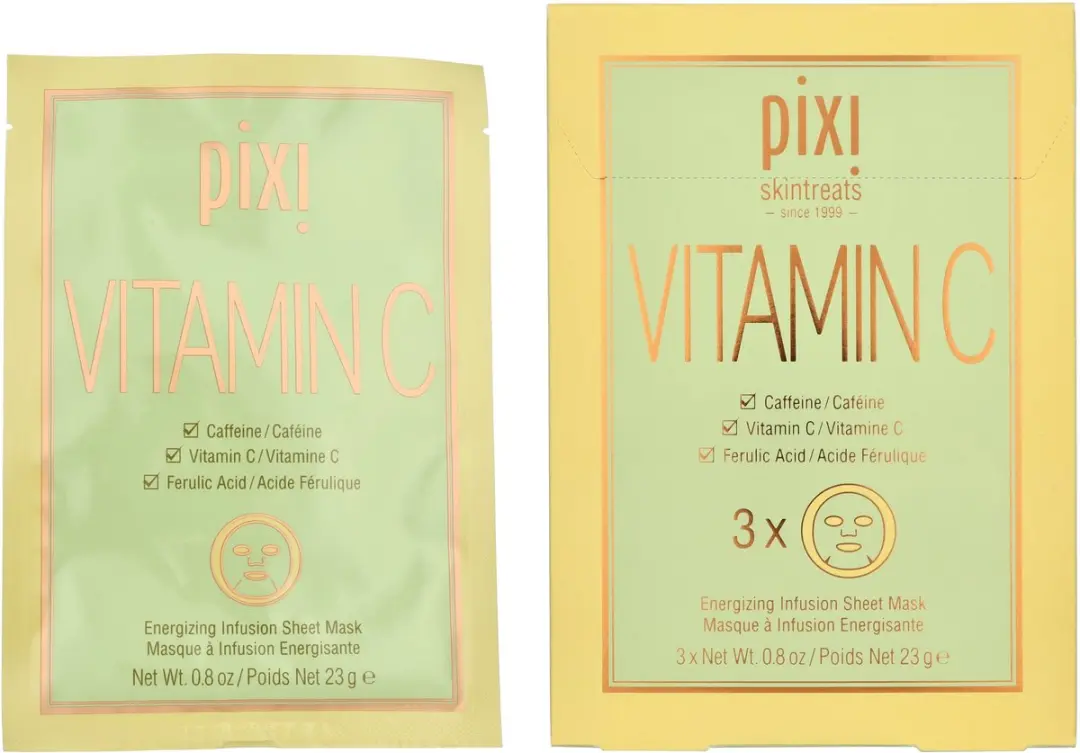 Pixi Vitamin C Energizing Infusion Sheet Mask - 6 Stuks