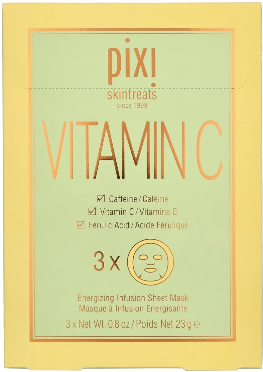 Pixi Vitamin C Energizing Infusion Sheet Mask - 6 Stuks