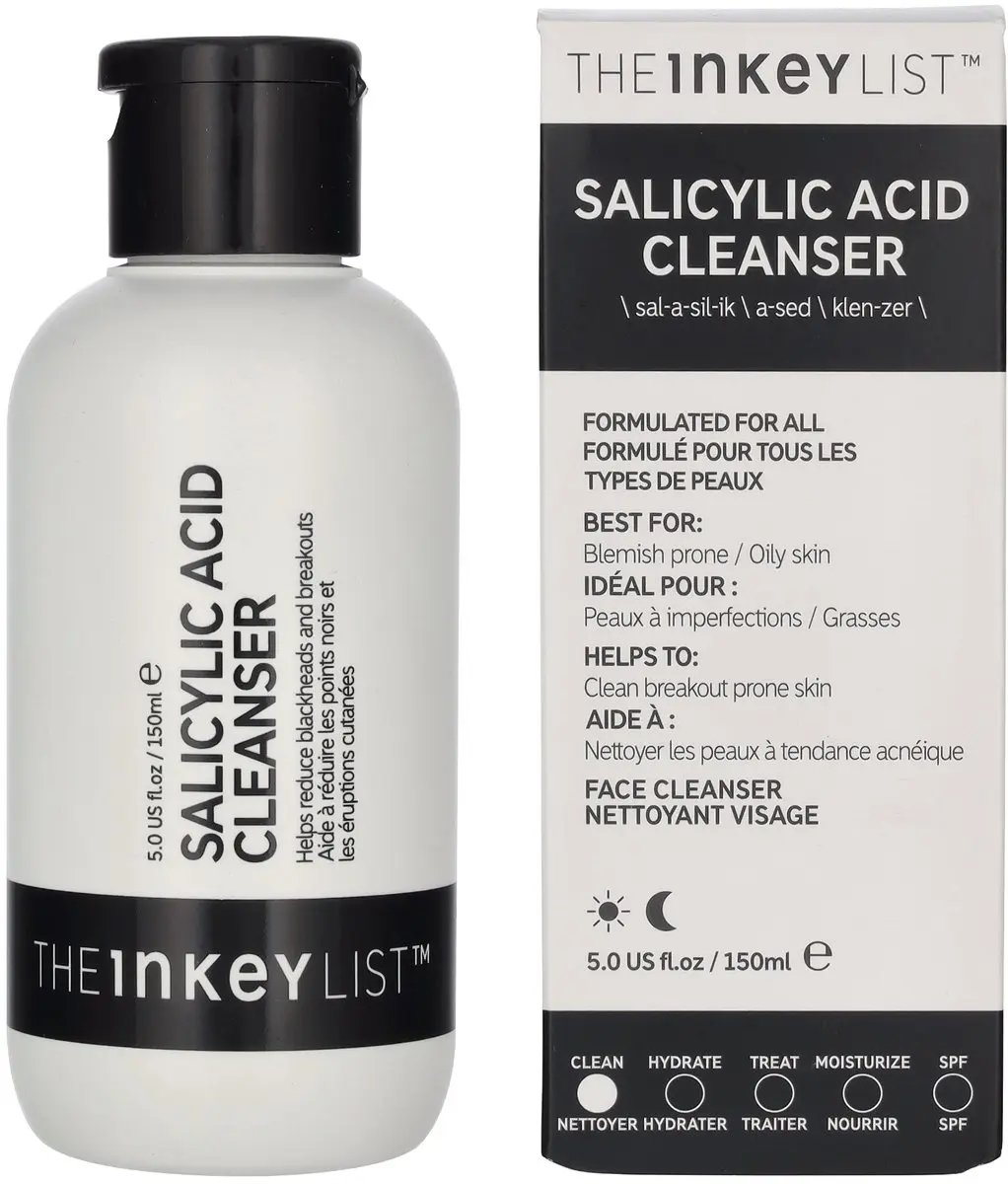 The Inkey List Salicylzuur Reiniger 150ml - afbeelding 3 van 6