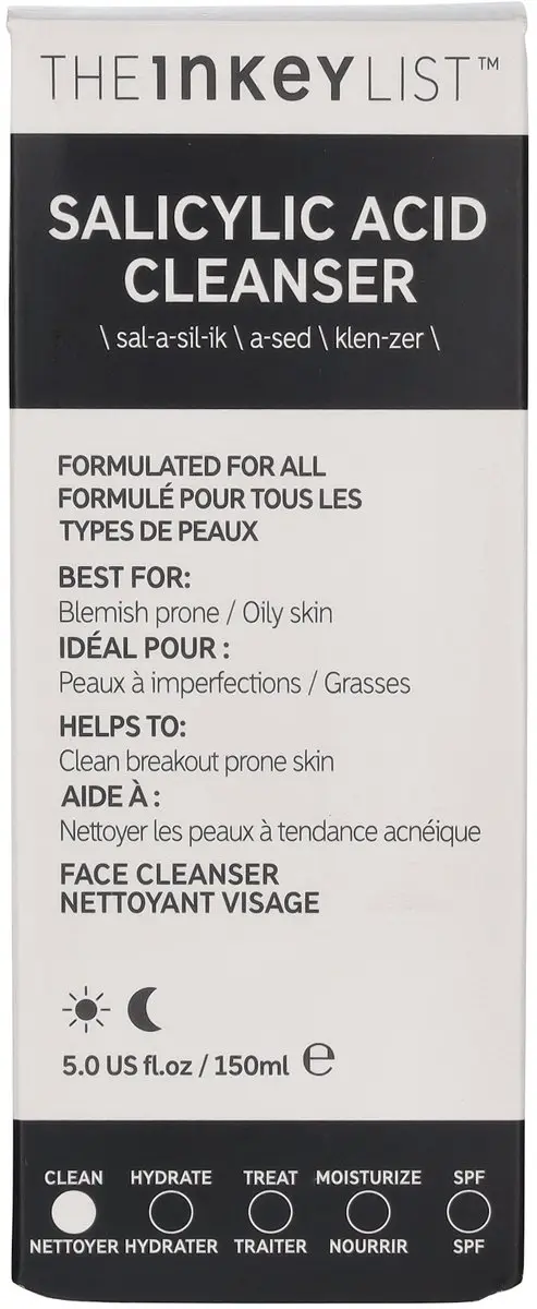 The Inkey List Salicylzuur Reiniger 150ml - afbeelding 2 van 6