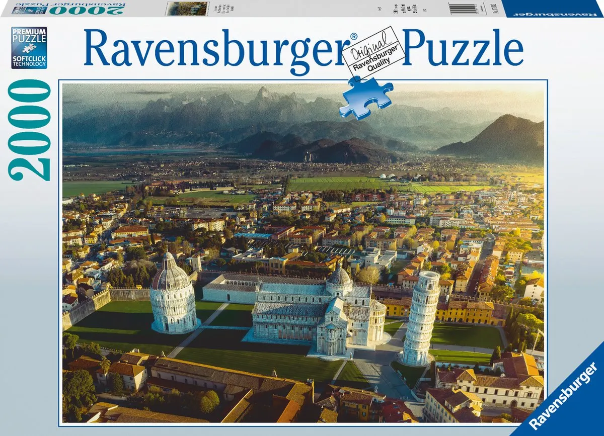 Ravensburger Pisa Italië Puzzel 2000 Stuks