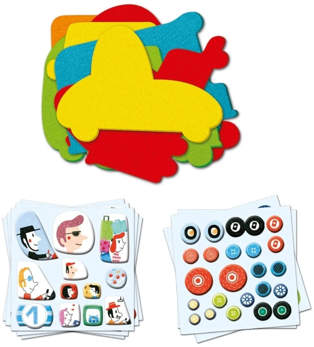 Djeco Starterskit Boetseerklei 18m+ - Multicolor