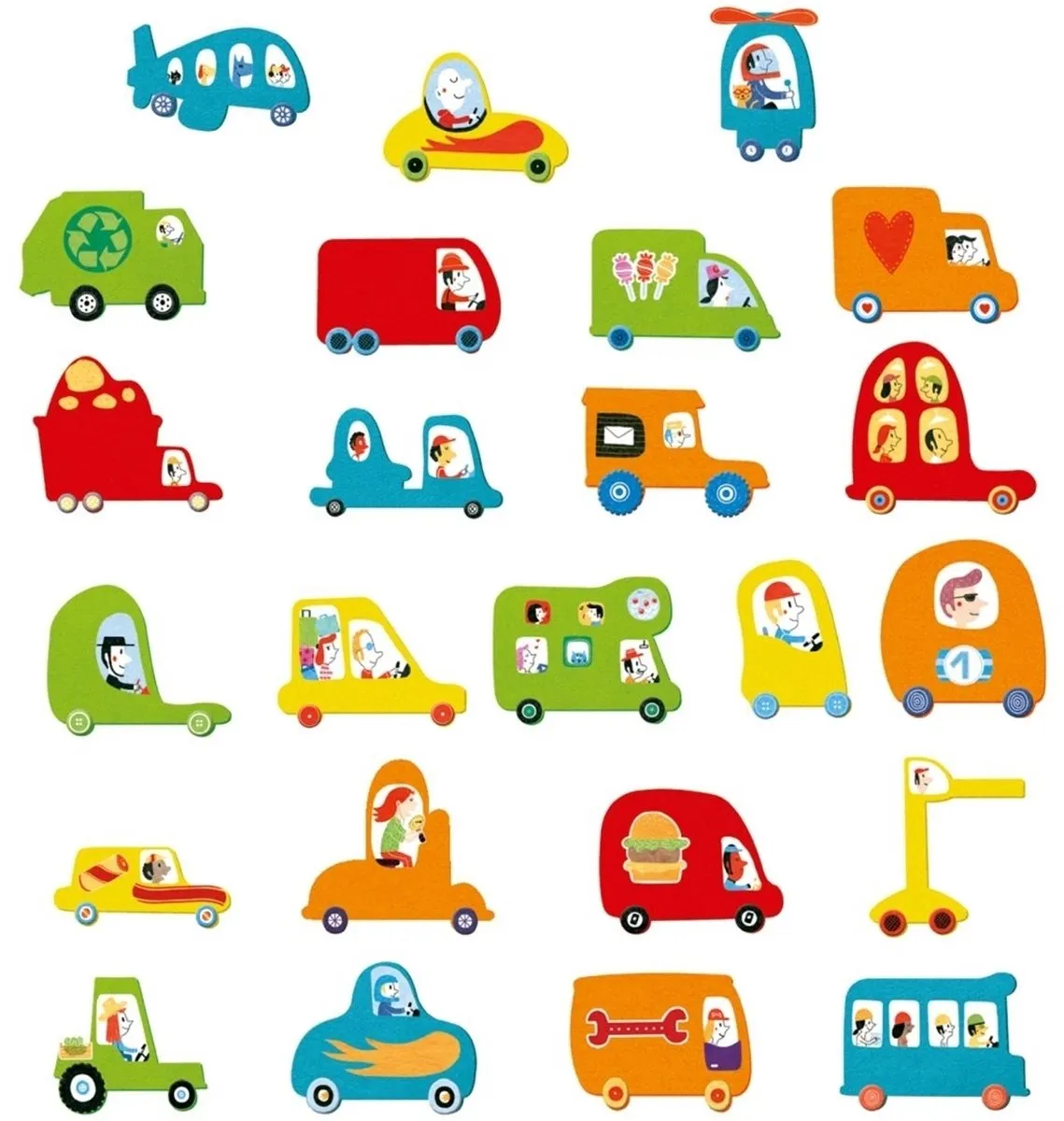 Djeco Starterskit Boetseerklei 18m+ - Multicolor