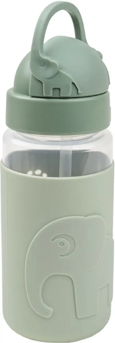 Done By Deer Elphee Easy-Grip Rietjesbeker 200ml - Groen - afbeelding 4 van 6