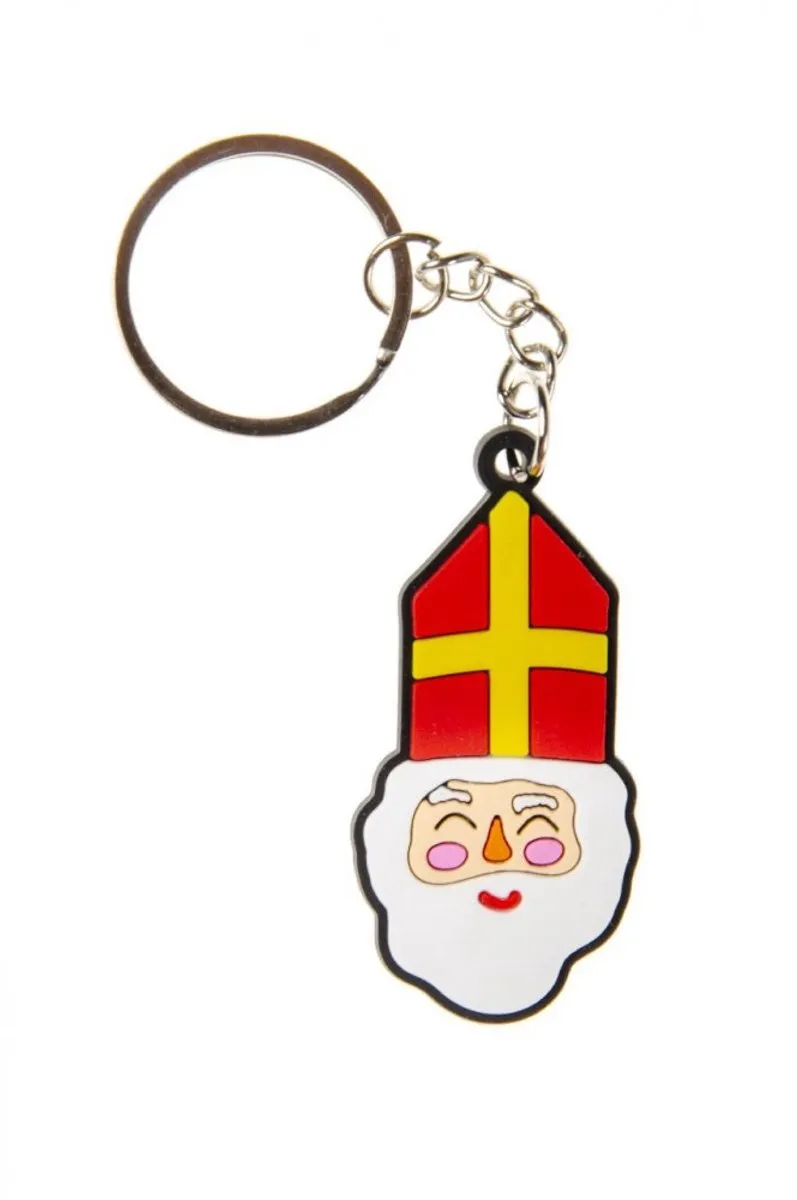 LG Duckiez Sinterklaas Sleutelhanger - 12 Stuks Multi