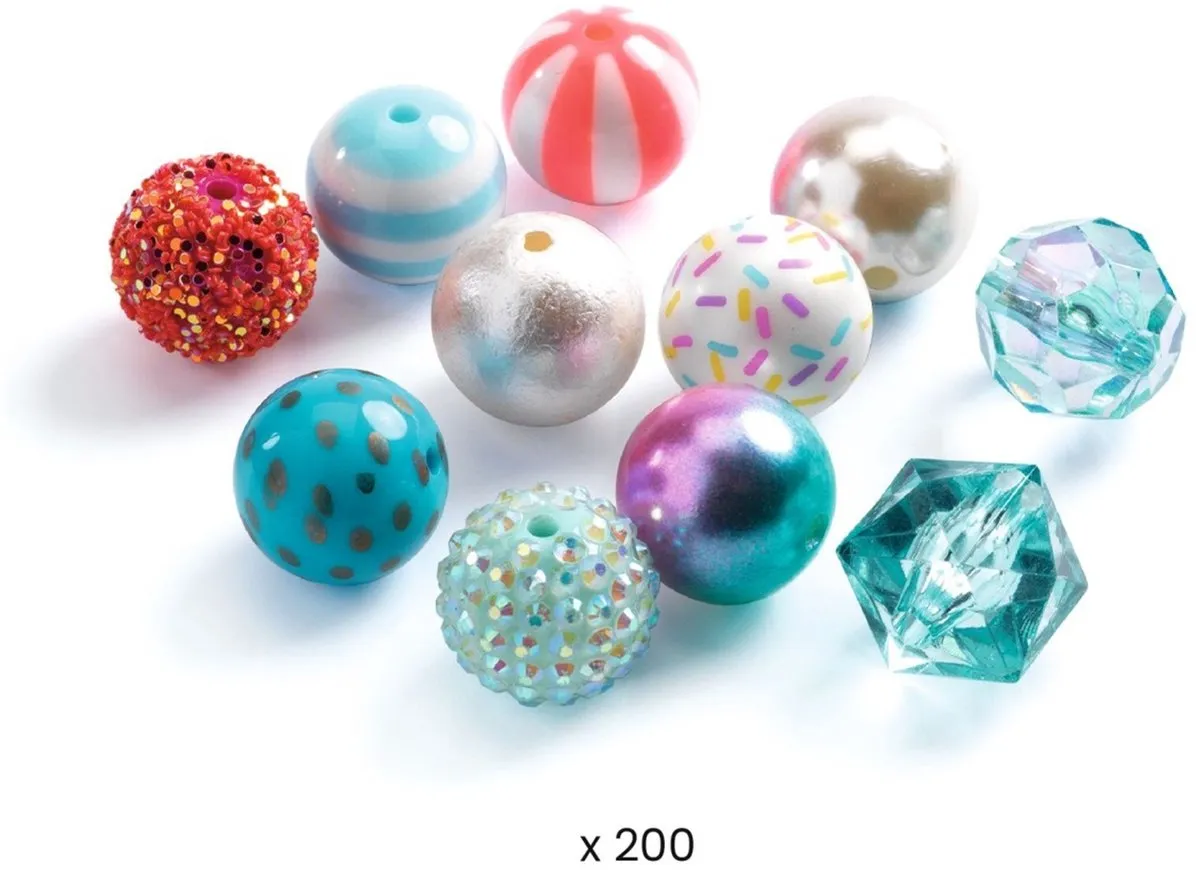 Djeco Bellenkralen Knutselset - Multicolor
