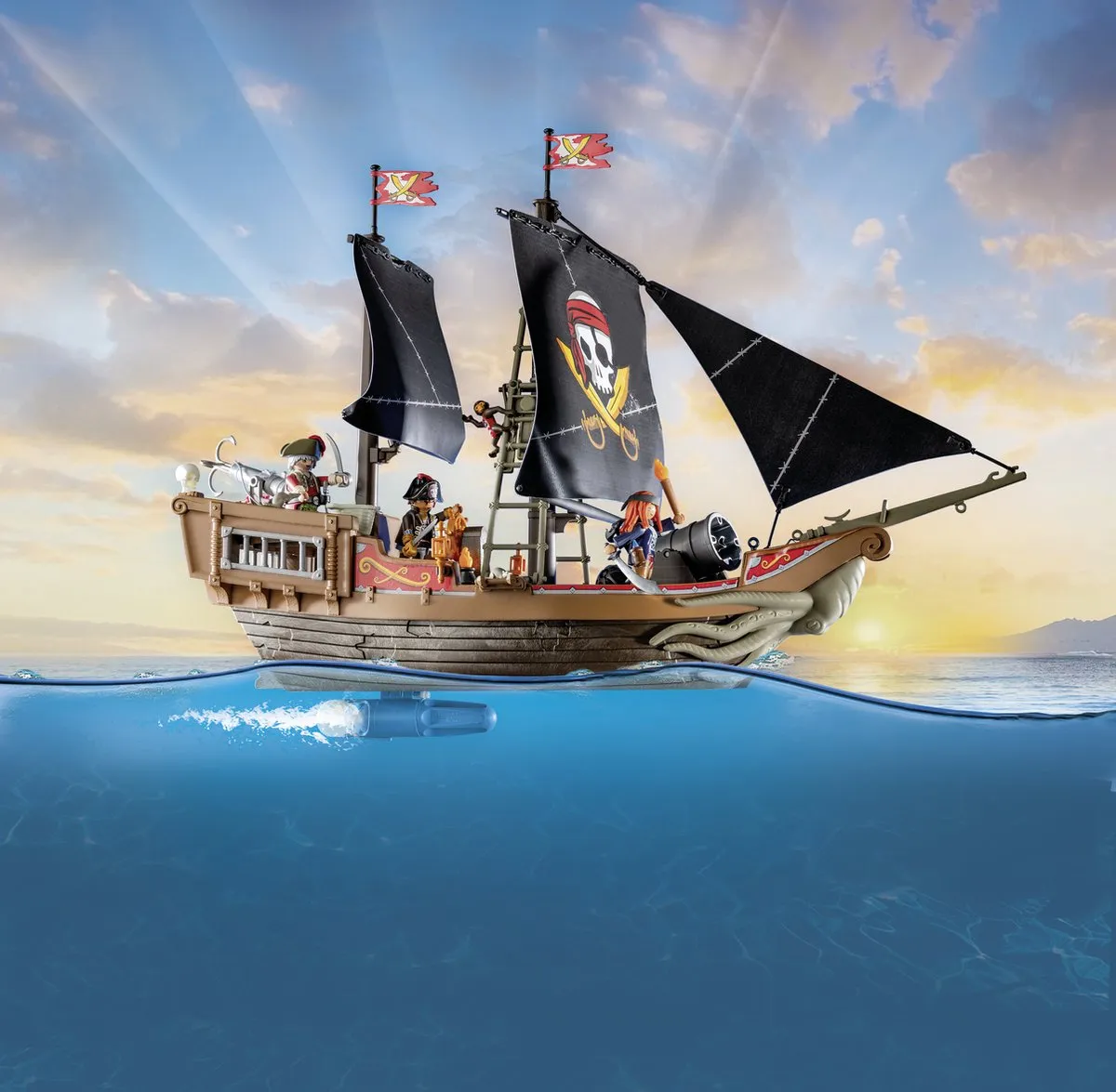 Playmobil Pirates Groot Piratenschip 71530 - Multicolor